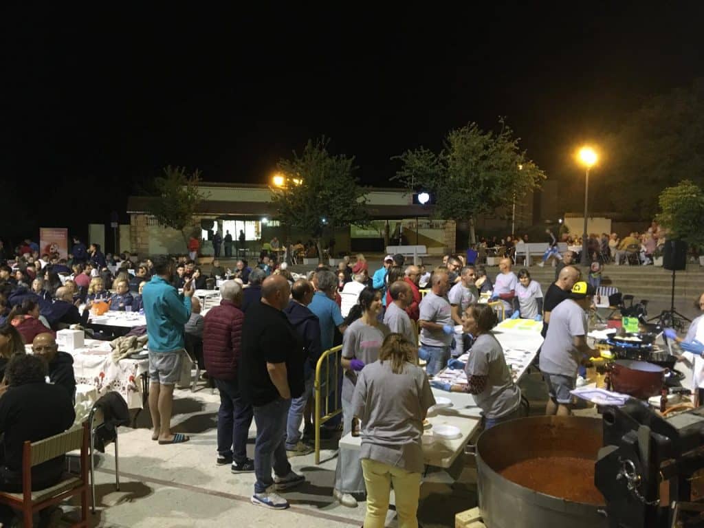 Asistentes cena Monterrubio