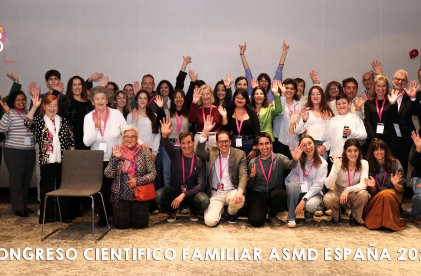 Grupo de asistentes al 5 Congreso Nacional Científico Familiar ASMD España 2025
